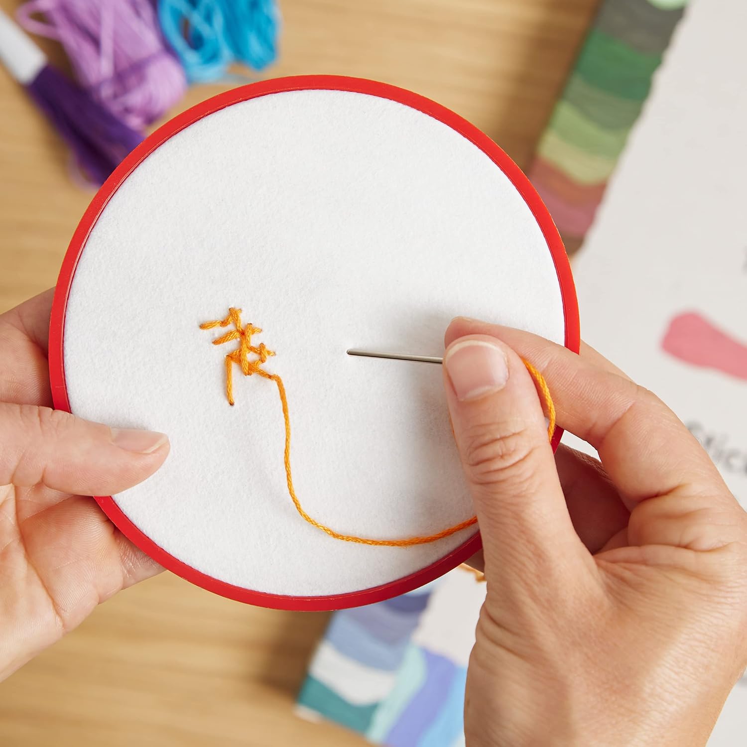 100 Skeins Cotton Embroidery Thread Bundles Cross Stitch Thread Floss Cotton