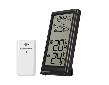 Bresser Weather Station time, date via DCF radio signal in 12 or 24 hour format