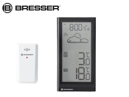 Bresser Weather Station time, date via DCF radio signal in 12 or 24 hour format