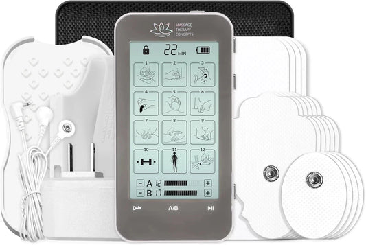 Verve Deluxe Dual Channel TENS & EMS Muscle Therapy Device