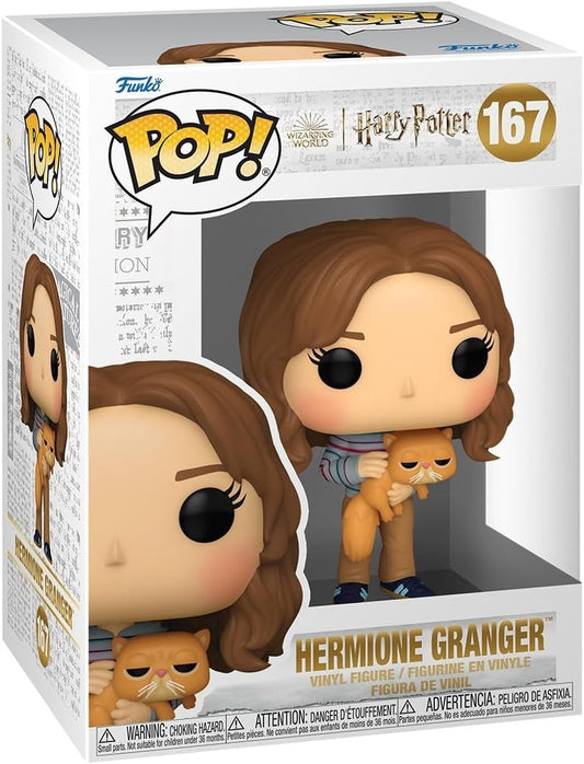 Funko Pop Harry Potter Prisoner Of Azkaban Hermione Granger with Crookshanks