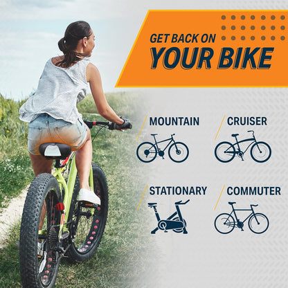 Comfy Gel Big Bum Bike Saddle Seat Mountain Sport Road Bicycle Spring Super Soft