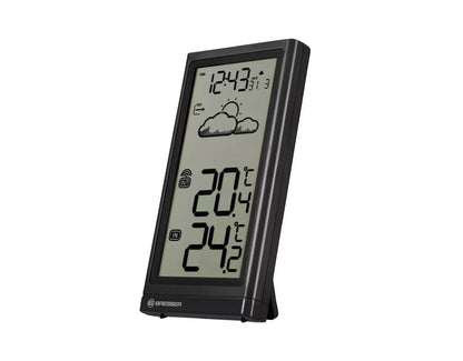 Bresser Weather Station time, date via DCF radio signal in 12 or 24 hour format
