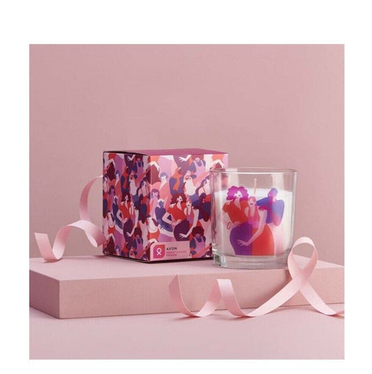 Avon Breast Cancer Candle | Brand New & Boxed | 25 Hours Burn Time
