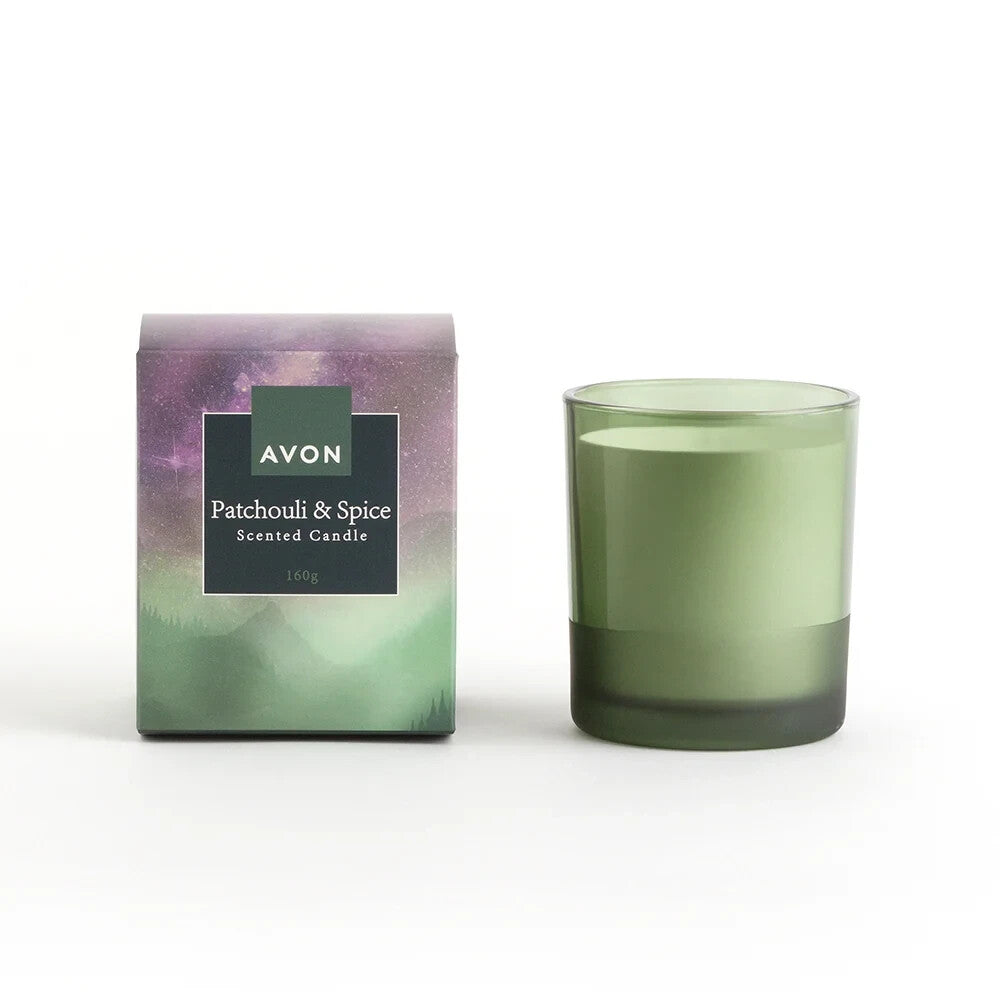 Avon Patchouli And Spice Candle | Brand New Boxed