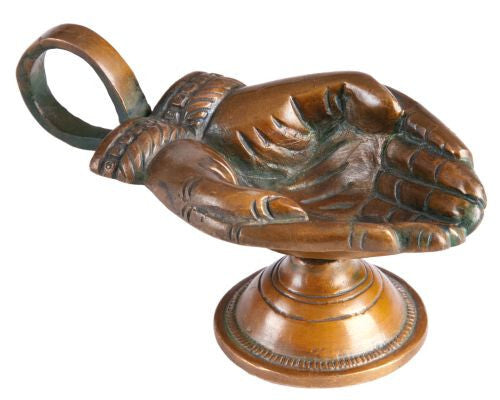 Incense Burner Giving Hands | Censer Holder Brass Resin | Handmade Quality