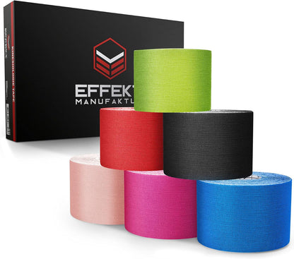 6 Rolls 5cm x 5m Kinesiology Tape KT Muscle Strain Injury Support Physio Sports