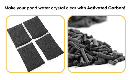 9kg Activated Carbon Charcoal for Aquarium Pond Fish Tank Filter in 4 Media Bags