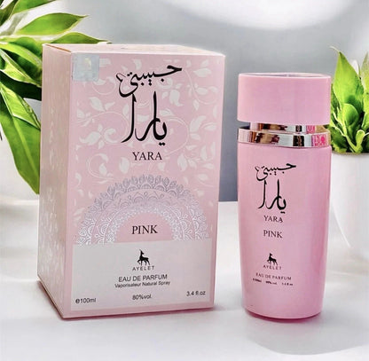 Yara Pink Perfume Ladies Fragrance Sweet Vanilla 100ml | Womens Gift for Her