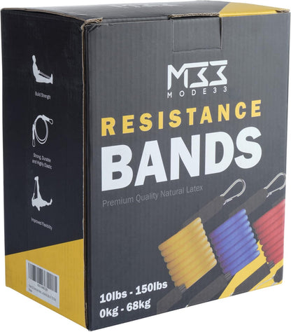 Resistance Bands Workout Set Exercise CrossFit Fitness Yoga Training Tubes 11PCS