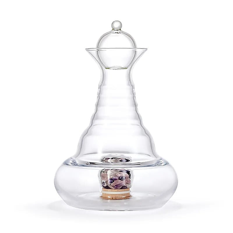 Vital Water Alladin Carafe w/ Gemstones 1.2l | Sacred Geometry | Nature's Design