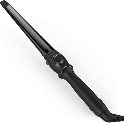Twist Curl Curling Wand - 1 to 1.5 Inch Professional Hair Wand | Long Short Hair