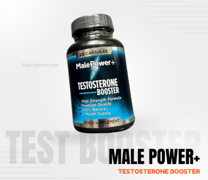 3x Testosterone Booster for Men - Energy Muscle Growth Strength Desire 180 Caps