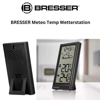 Bresser Weather Station time, date via DCF radio signal in 12 or 24 hour format