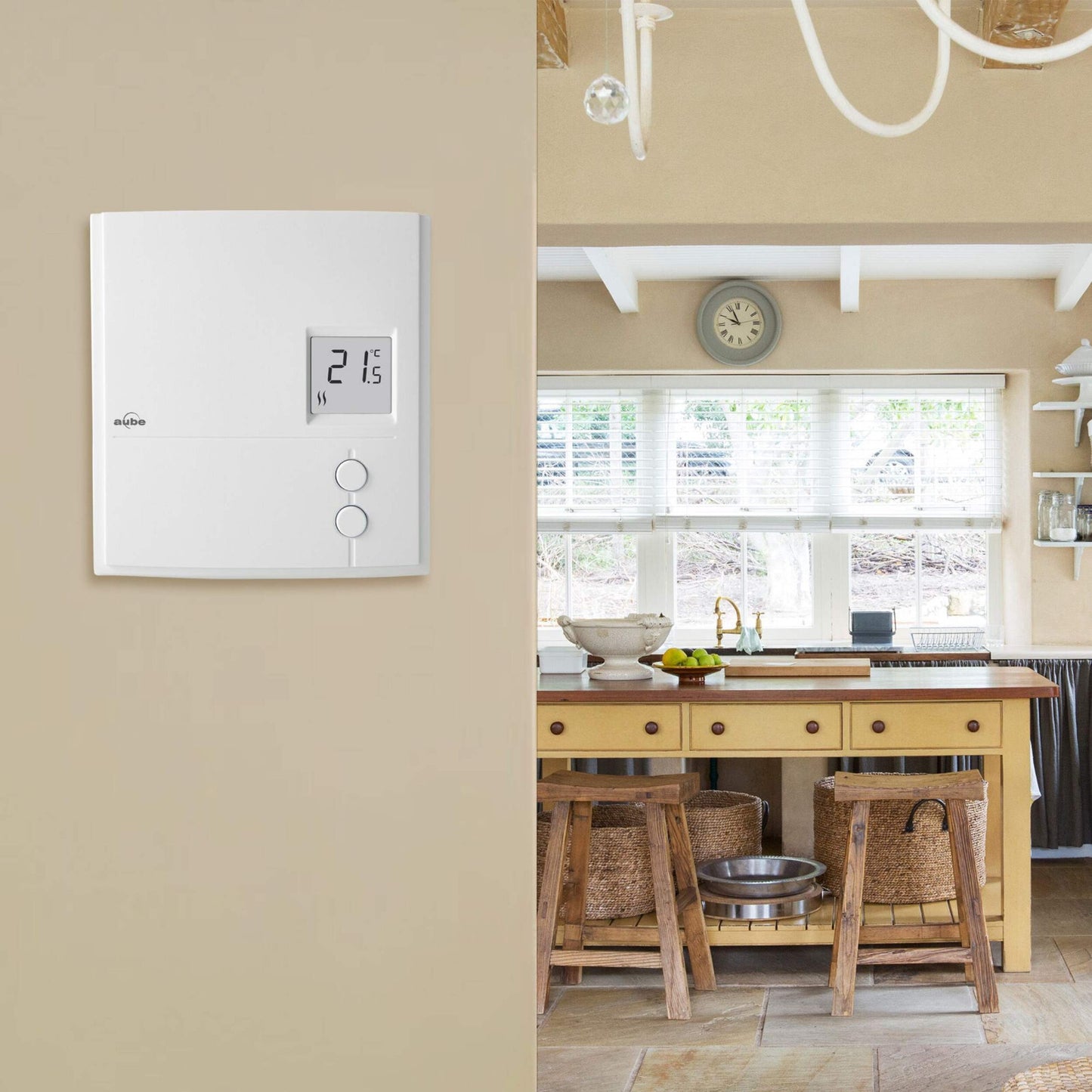 Honeywell Aube TH109PLUS Non-Programmable Electric Heat Thermostat | Brand New