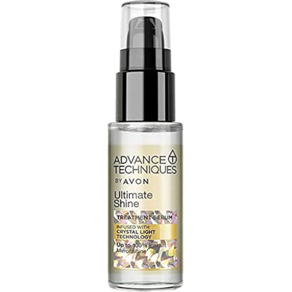 2 x Avon Advance Techniques Ultimate Shine Treatment Serum 30ml