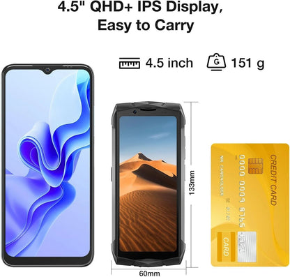 DOOGEE S Mini Rugged Phone 4.5 - Frost Silver