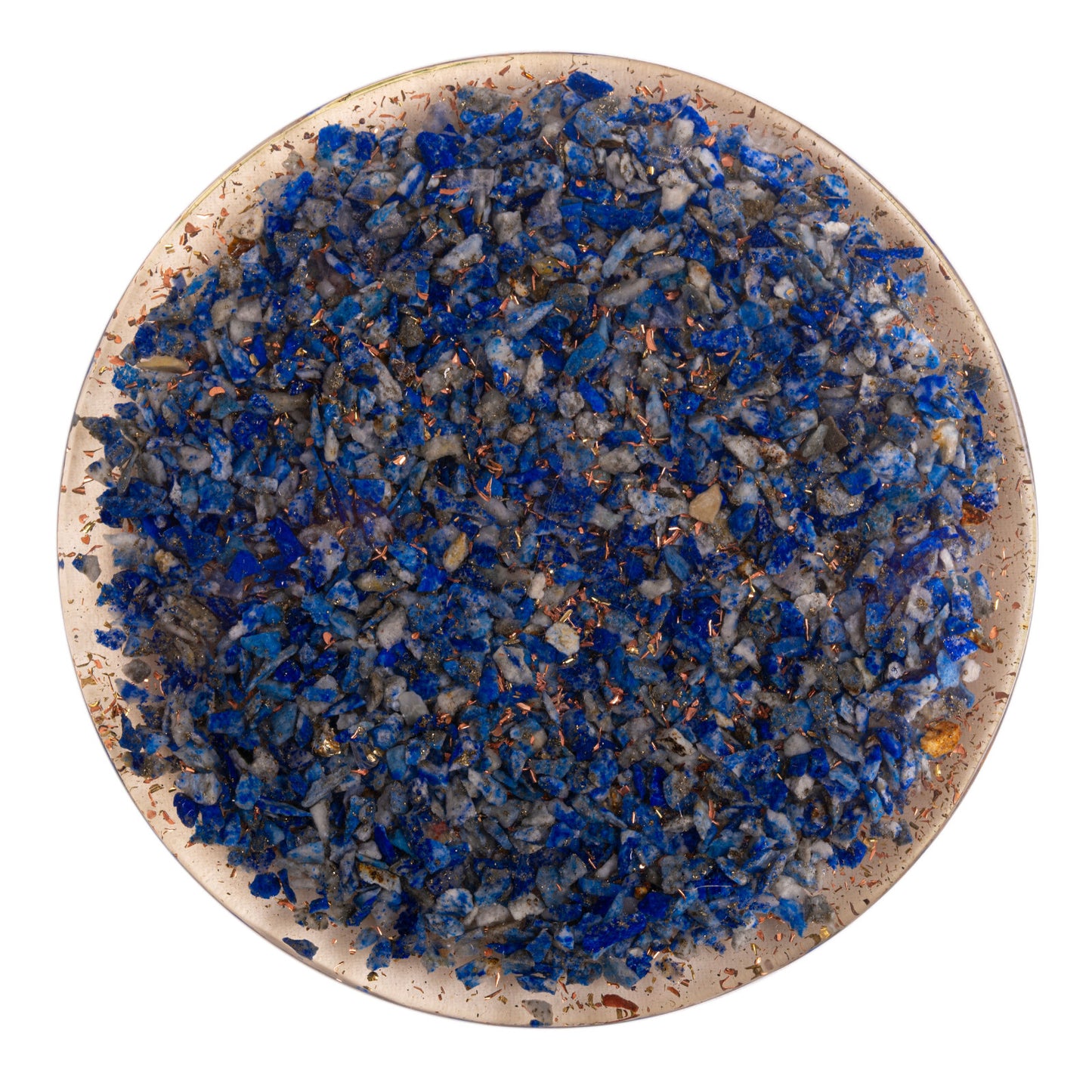 Orgone Coaster Lapis Lazuli Gemstone Therapy | Pure Vital Life Energy Cleansing