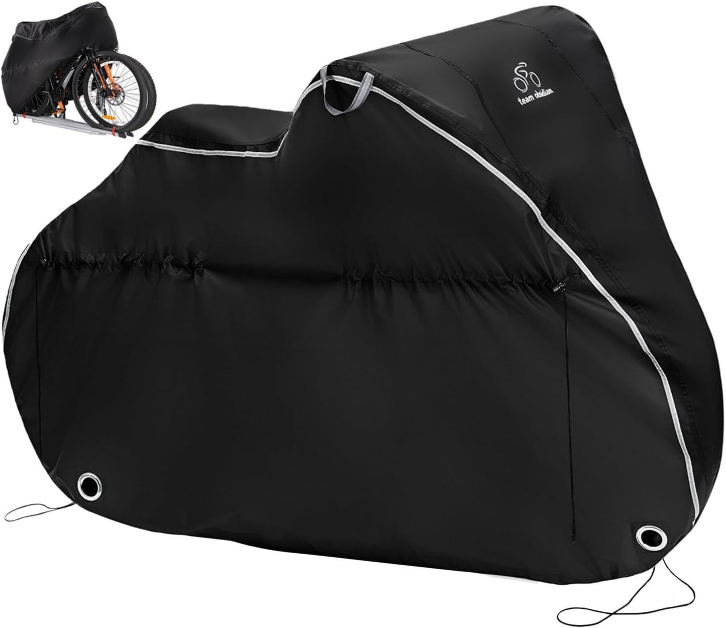 TeamObsidian Bike Cover - Outdoor Storage, Bicycle Transport Travel XL 2 Bikes