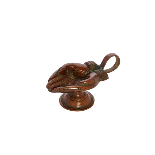 Incense Burner Giving Hands | Censer Holder Brass Resin | Handmade Quality