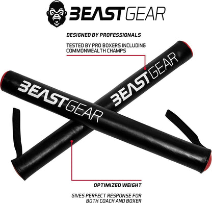 Boxing Punch Sticks - Leather Sports Boxing Gym Boxing Pads | Beast Gear