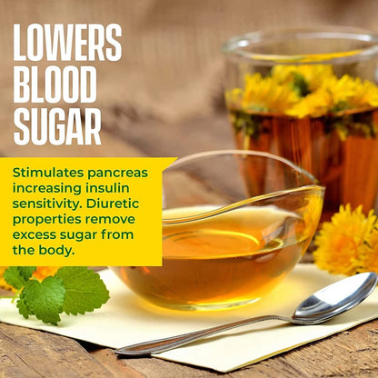 Organic Dandelion Root Tea Detox | Raw Vitamin Rich Digestive | 5 Pack 100 Bags