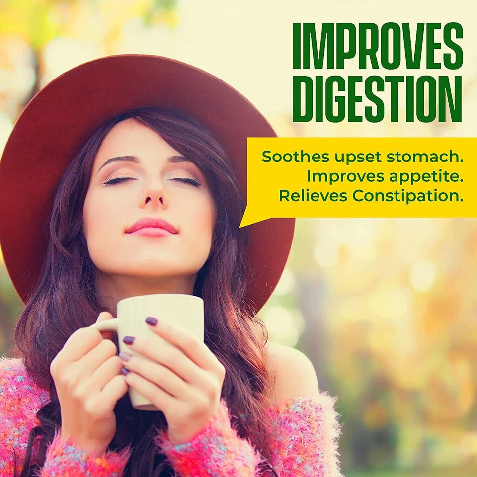 Organic Dandelion Root Tea Detox | Raw Vitamin Rich Digestive | 1 Pack 20 Bags