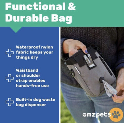 Dog Training Set | Puppy Supplies Starter Kit & Dogs Clicker | Treat Pouch Bag