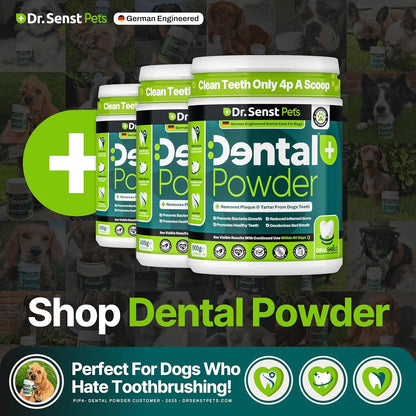 Dr Senst Plaque Off Powder Dogs 400g Dog Teeth Cleaning Products & Breath Fresh