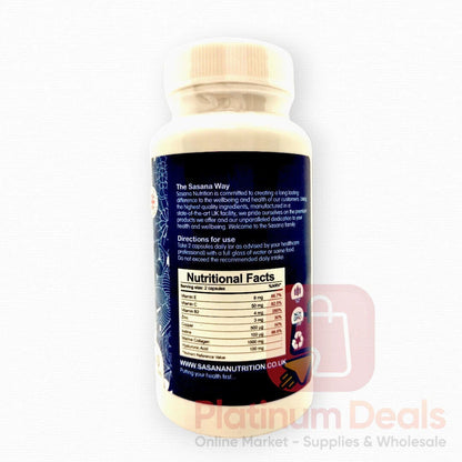 Hydrolised Marine Collagen Capsules 1000mg Type 1 Pure Max Strength Skin Hair