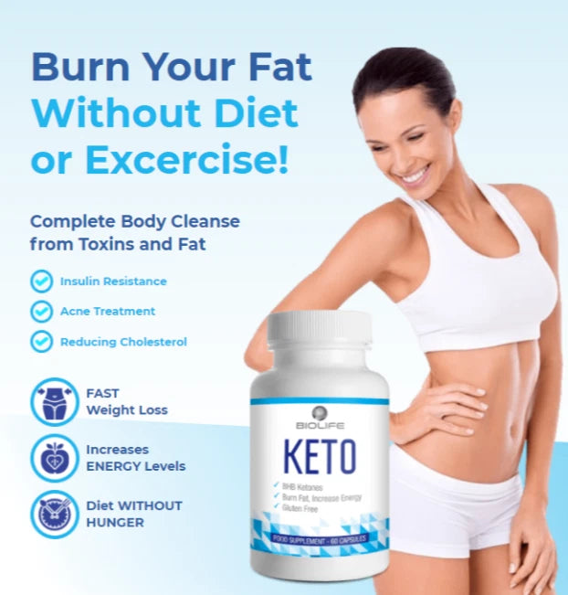 STRONGEST KETO DIET PILLS | BioLife Weight Loss Burn Fat - Speed Metabolism