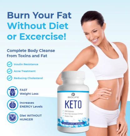 STRONGEST KETO DIET PILLS | BioLife Weight Loss Burn Fat - Speed Metabolism
