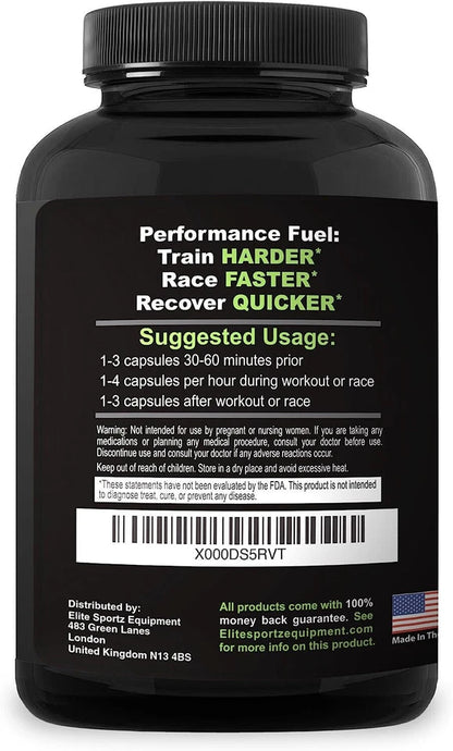 Elite Electrolytes Rehydr8 | Enhace Energy | Keto Diet Supplement 120 Capsules